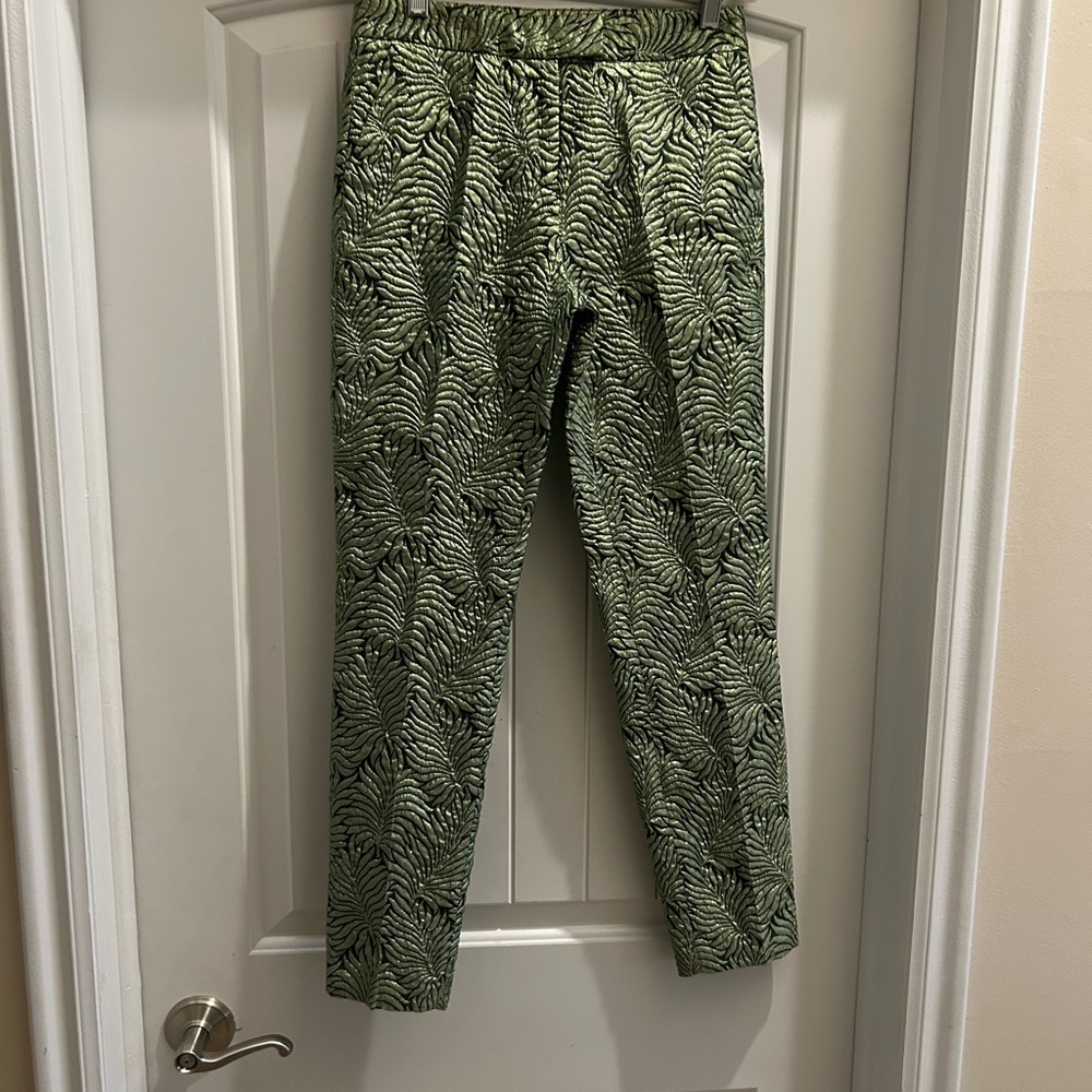 Christian Pellazzari Metallic Patterned Trousers - image 1